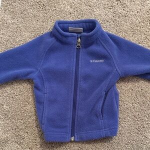 Baby Columbia Royal Blue Fleece Jacket 6-12 months, Preloved